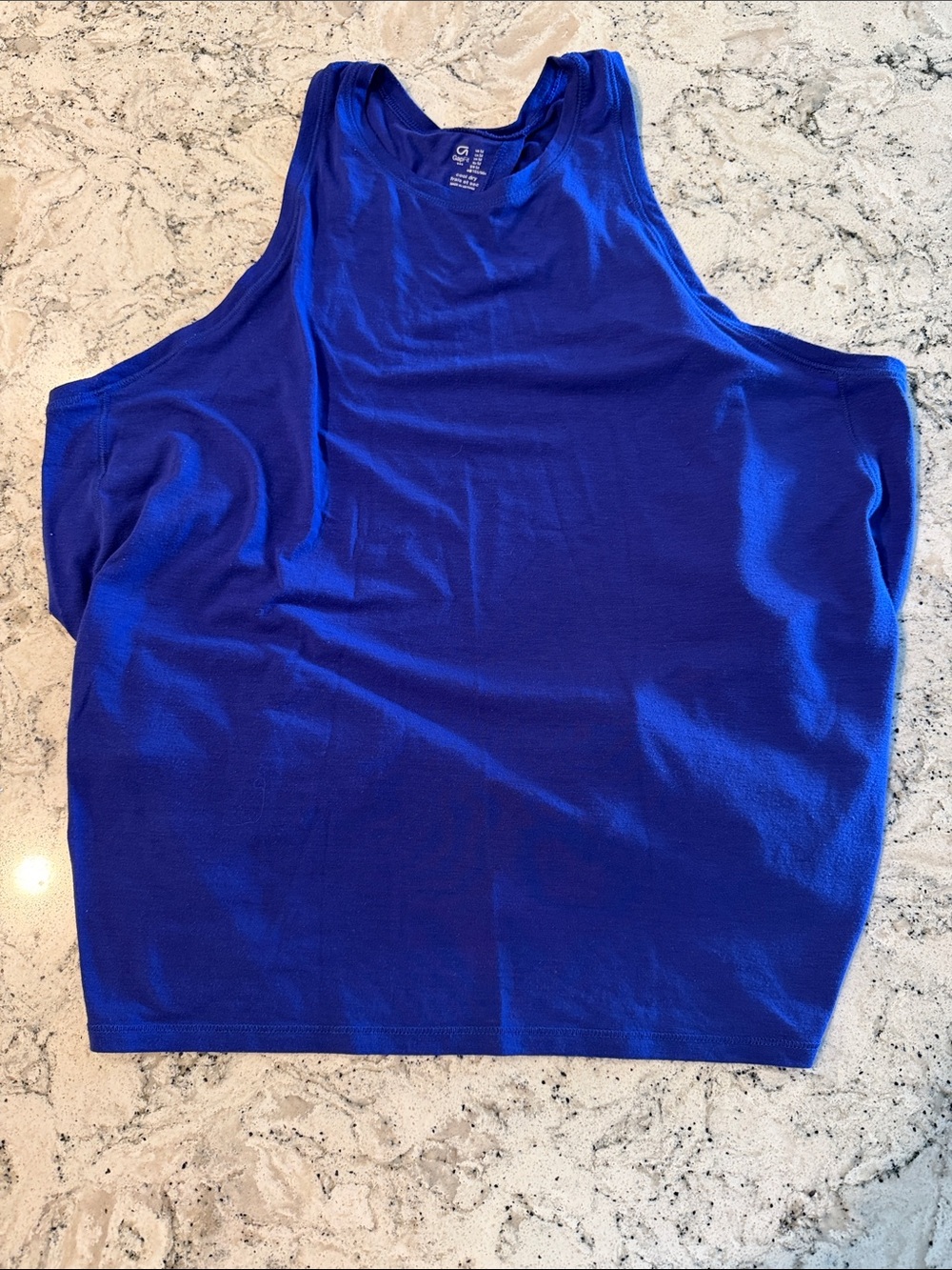 Gap Fit Women’s Royal Blue Open Back Sleeveless Tank Top
